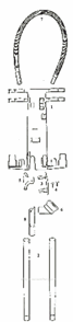 Page A Diagram and Parts List for 9410DT  Eureka Upright Vacuum