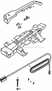 Page D Diagram and Parts List for 9410ET  Eureka Upright Vacuum