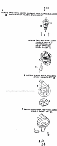Page B Diagram and Parts List for 9615BTX  Eureka Upright Vacuum