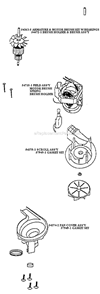 Part Location Diagram of 54716-1 Eureka Switch Assembly
