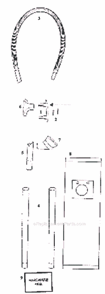 Page A Diagram and Parts List for 9732AT  Eureka Upright Vacuum