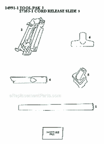 Page A Diagram and Parts List for 9855BTH  Eureka Upright Vacuum