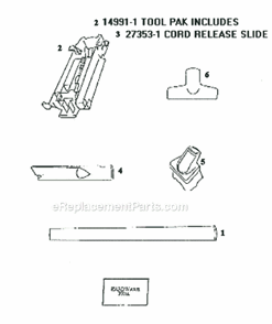 Page A Diagram and Parts List for 9855BT  Eureka Upright Vacuum