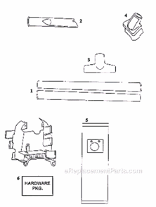 Page A Diagram and Parts List for 9873AT  Eureka Upright Vacuum