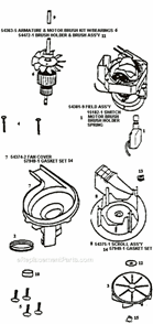 Page C Diagram and Parts List for 9875DT  Eureka Upright Vacuum