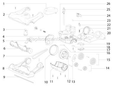 Part Location Diagram of 54943-6 Eureka Spring Package