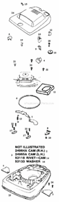 Page A Diagram and Parts List for C2031BM  Eureka Upright Vacuum
