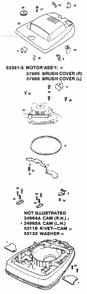 Part Location Diagram of 37034 Frigidaire Spring - Adapt Retainer
