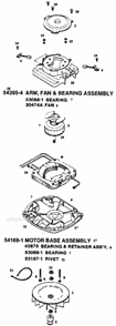 Page A Diagram and Parts List for C2031E  Eureka Upright Vacuum