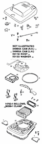 Part Location Diagram of 26808-3 Frigidaire Button - Switch