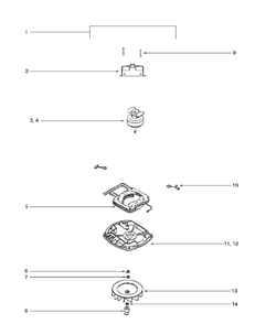Page C Diagram and Parts List for C2132A  Eureka Upright Vacuum