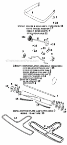 Part Location Diagram of 28504-2 Frigidaire Guard - Furniture