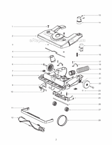 Part Location Diagram of 60940 Frigidaire Quarter Turn Fastener