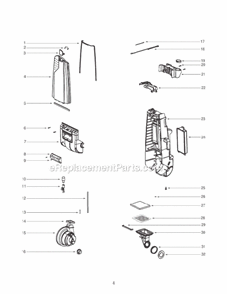Part Location Diagram of 60944-2 Frigidaire Rear Housing - Packaged
