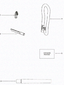 Page A Diagram and Parts List for HP5505A  Eureka Upright Vacuum