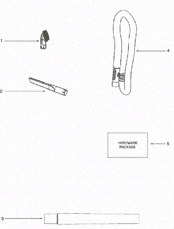 Page A Diagram and Parts List for HP5505A  Eureka Upright Vacuum