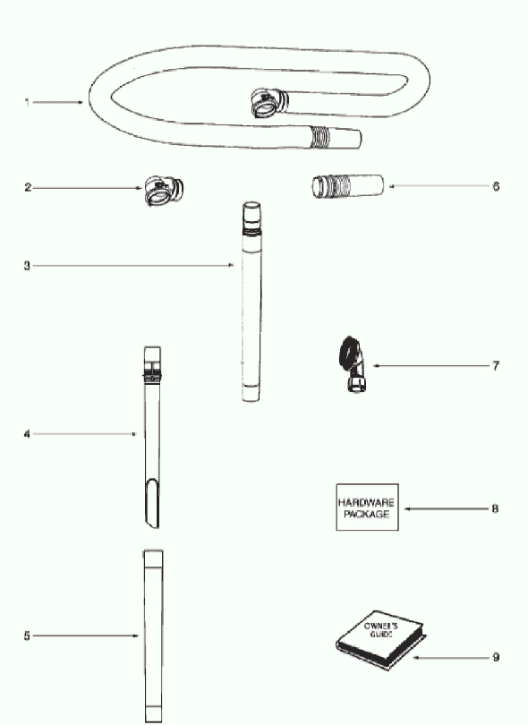 Page A Diagram and Parts List for R2900A  Eureka Upright Vacuum