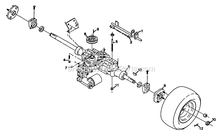 Retrofit Kit Instructions (2) Diagram and Parts List for TR-17K 70000 Exmark Lawn Mower