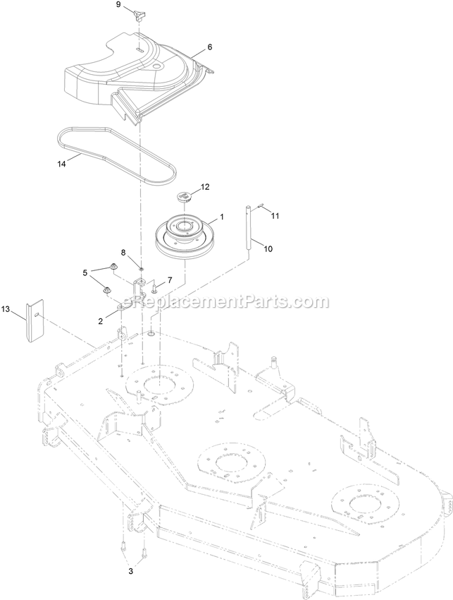 Completing Kit (6) Diagram and Parts List for 126-6954 (402082300-404314158)(2018) Exmark Lawn Tractor Accessories