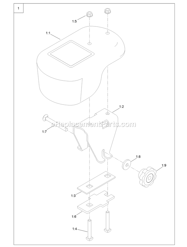 Caster Weight Kit Diagram and Parts List for 135-2604 (404314159-406294344)(2019) Exmark Lawn Tractor Accessories
