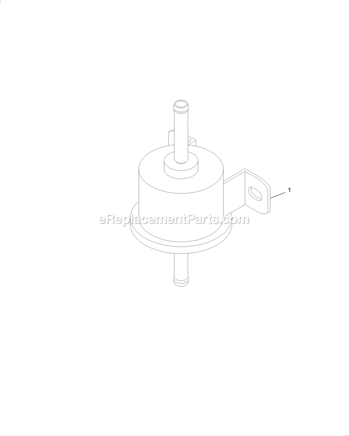 Fuel Pump Assembly Diagram and Parts List for LZS88CDYM96RW0 (402082300-404314158)(2018) Exmark Lawn Mower