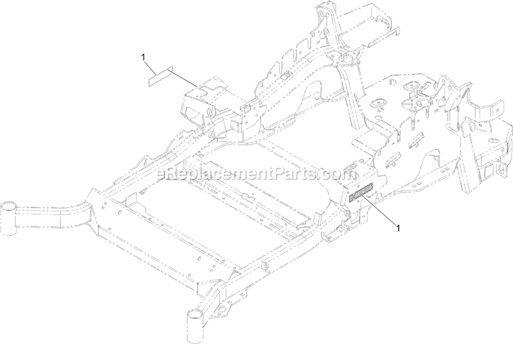 E-Series Decal Diagram and Parts List for LZE600GKA484A2 (315000000-315999999)(2015) Exmark Lawn Mower