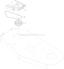 Completing Kit (4) Diagram and Parts List for 126-8680 (404314159-406294344)(2019) Exmark Lawn Tractor Accessories