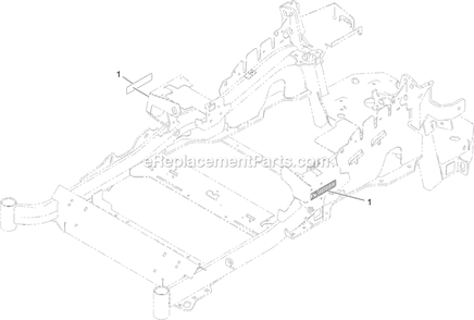 X-Series Decal Diagram and Parts List for LZX801GKA60600 (315000000-315999999)(2015) Exmark Lawn Mower