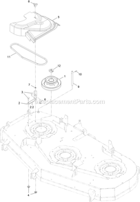 Completing Kit (6) Diagram and Parts List for 126-6122 (402082300-404314158)(2018) Exmark Lawn Tractor Accessories