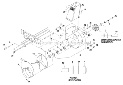 Part Location Diagram of 103-8425 Toro Decal-Driveline