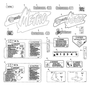 Part Location Diagram of 103-0211 Exmark Handle wldmnt