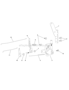 Governor Control Engine Assembly Diagram and Parts List for QTS452CEM34200 (315000000-315999999)(2015) Exmark Lawn Mower