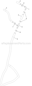 Hose Assembly (2) Diagram and Parts List for SSS270CSB00000 (316000000-399999999)(2016) Exmark Sprayer