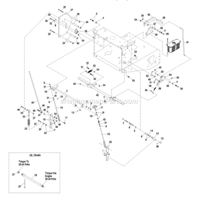 Engine Deck Group (2) Diagram and Parts List for VH17KA362CA (790000-849999)(2009) Exmark Lawn Mower