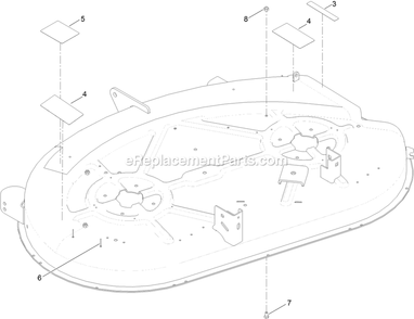 Part Location Diagram of 135-0147-03 Toro ANGLE-MOUNT PIVOT