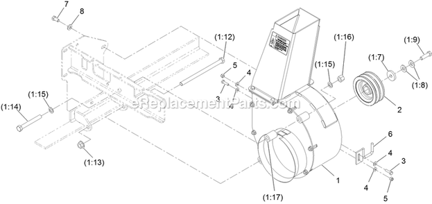 Part Location Diagram of 103-8797 Toro Decal-Folding Deck