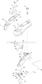 Fuel Assembly Diagram and Parts List for QTS452CEM34200 (400000000-402082299)(2017) Exmark Lawn Mower