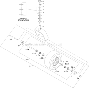 Part Location Diagram of 109-2738 Exmark Chute,discharge