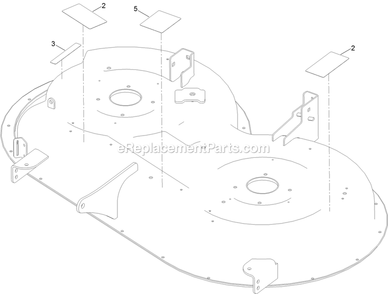 Part Location Diagram of 135-0868-03 Toro BRACKET-CLAMP