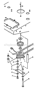Parts Manual Supplement (2) Diagram and Parts List for TT-1800  Exmark Lawn Mower
