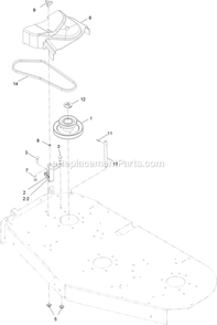 Completing Kit (5) Diagram and Parts List for 126-6954 (402082300-404314158)(2018) Exmark Lawn Tractor Accessories