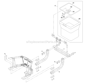 Part Location Diagram of 109-9745 Toro BRACKET Assembly