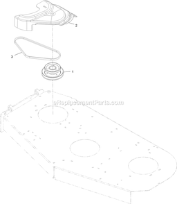 Completing Kit (1) Diagram and Parts List for 126-8680 (404314159-406294344)(2019) Exmark Lawn Tractor Accessories