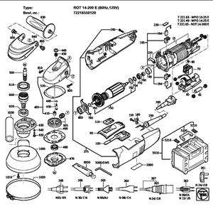 Part Location Diagram of 33901122010 Fein Tool Case