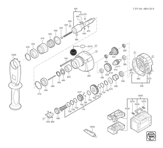 Part Location Diagram of 33904428010 Fein EPP insert KBH25