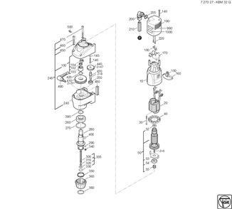  Diagram and Parts List for KBM32Q 72702700119 Fein Mortiser