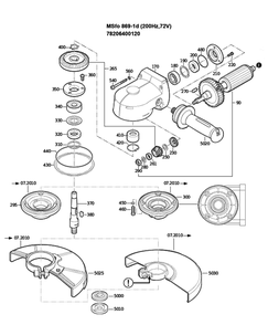 Part Location Diagram of 33809084018 Fein Bevel Gear