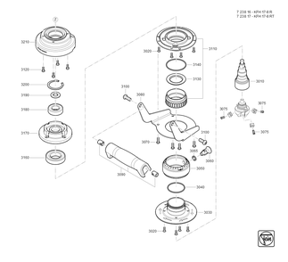 Part Location Diagram of 31350042000 Fein Sealing Ring