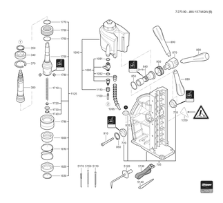  Diagram and Parts List for JMU137MQW 72730909110 Fein Mortiser
