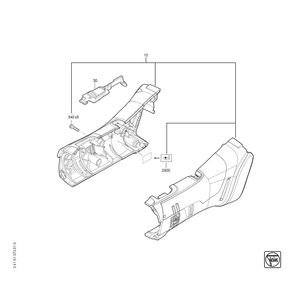 Diagram 2 Diagram and Parts List for 71321000940  Fein Nibbler & Shears